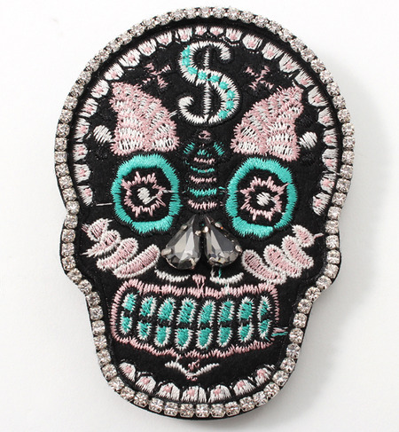 (LL ACCESSORIES)E177 SKULL HAIR PIN