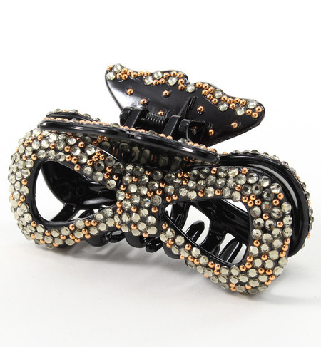 【ローズ バッド/ROSE BUD】 (LL ACCESSORIES) W149 RHINESTONE HAIR CLIP [3000円(税込)以上で送料無料]