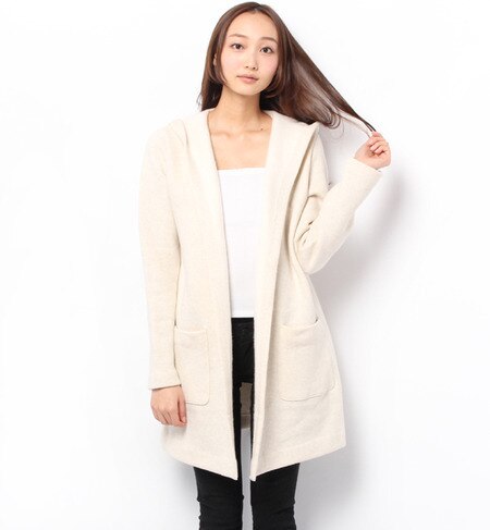 S-LC-15101 HOODED GOWN COAＴ