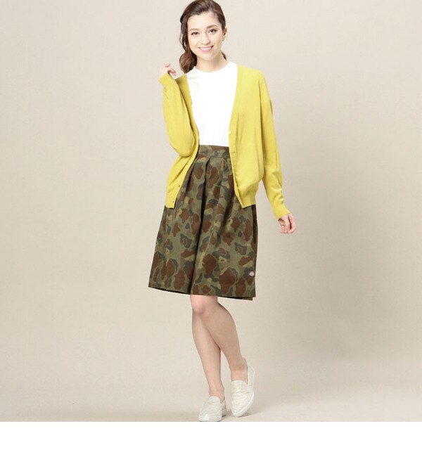 【ローズ バッド/ROSE BUD】 (DICKIES × ROSE BUD)LSK-15101 JUST/W TUCKED SKIRT [送料無料]