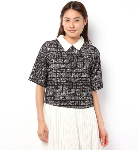 LBL-15116 HALF SLV.P/O BLOUSE