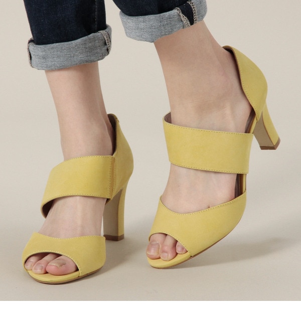 【ローズ バッド/ROSE BUD】 (OPPUS-GLOBO) 42-23703 WIDE STRAP MED HEEL SANDAL [送料無料]