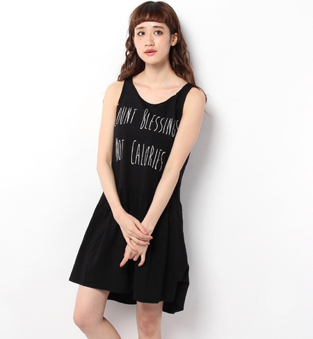 【ローズ バッド/ROSE BUD】 (HIPS AND HAIR) RDBLK5002 BLESSINGS RYDER DRESS [送料無料]