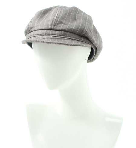 【ローズ バッド/ROSE BUD】 (NY HAT) 6273 STRIPED LINEN SPITFIRE [送料無料]