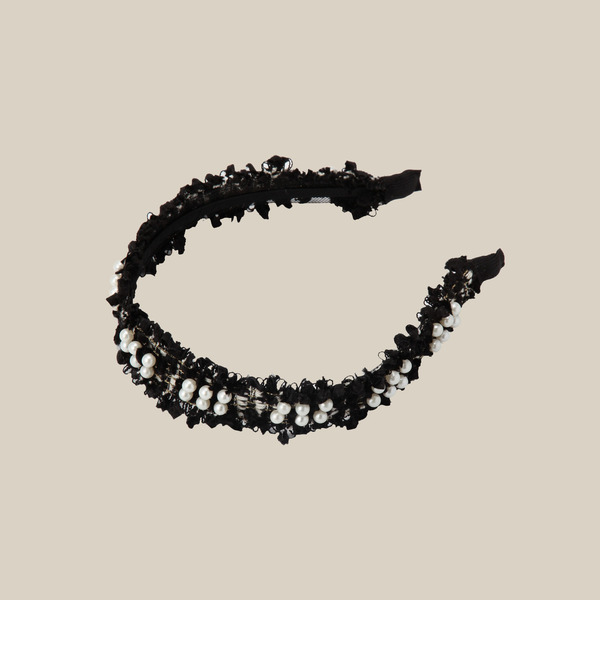(LL ACCESSORIES)3HH100 PEARL/LACE KATYUSHA