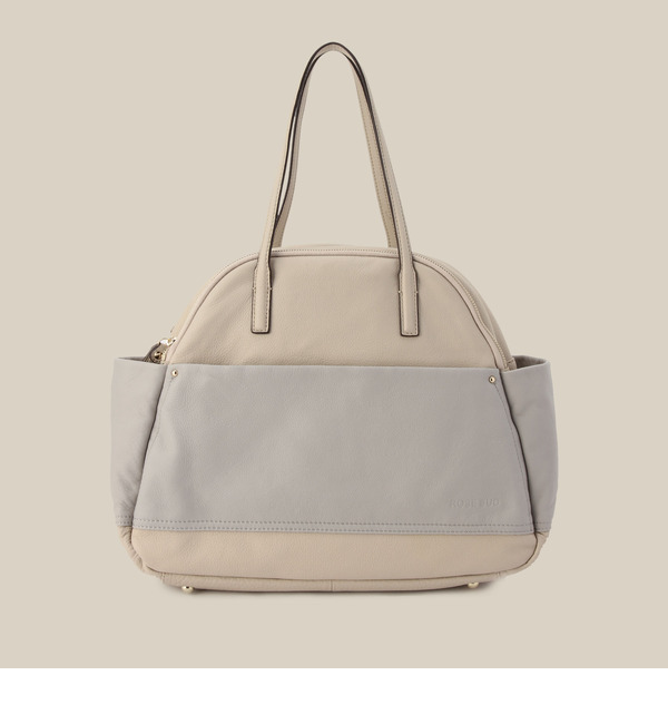 レザーラウンドビッグバッグ