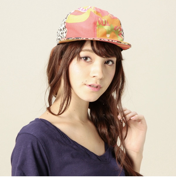 【ローズ バッド/ROSE BUD】 VW30189 1909-2186 PRINTED BB CAP [送料無料]