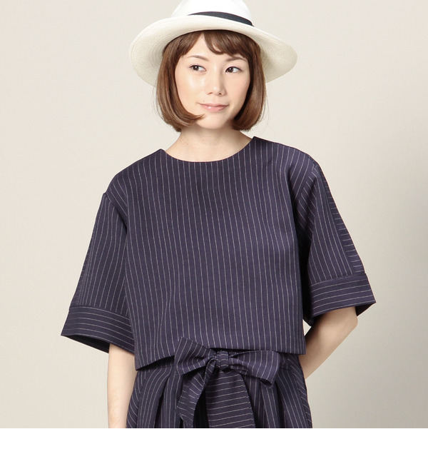 【ローズ バッド/ROSE BUD】 LBL-15120 HALF/S CROPPED P/O [送料無料]