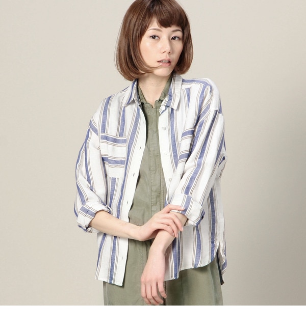 【ローズ バッド/ROSE BUD】 LSH-15107 2-PKT L/S SHIRT [送料無料]