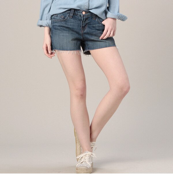 (J BRAND)1158C093-CLEAR VIEW CUTOFF SHORTS