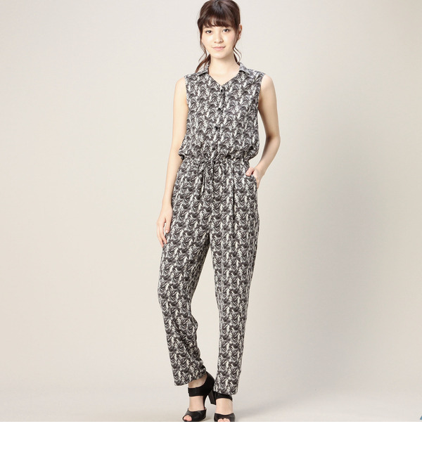 【ローズ バッド/ROSE BUD】 LOP-15150 OPEN-COLLAR SLV-LESS COMBINAISON [送料無料]