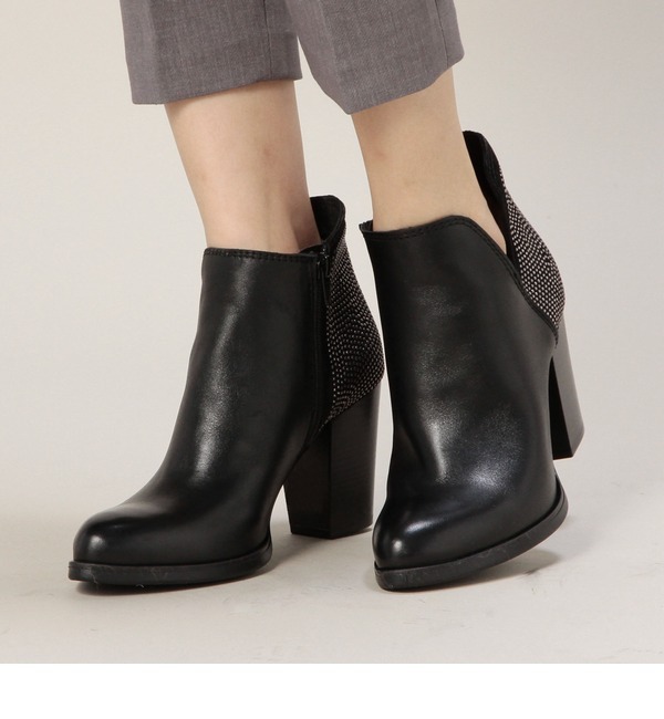 40806 VIT/CAM STOD/HEEL BOOTIE