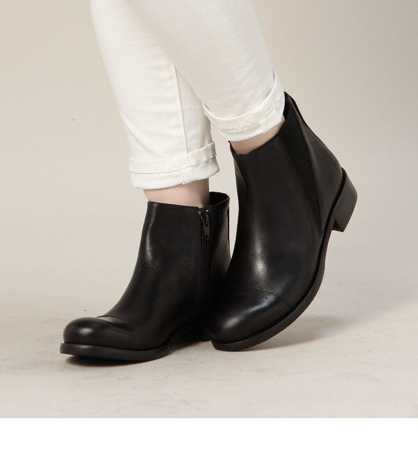 【ローズ バッド/ROSE BUD】 (KAREN LIPPS)27444 PEPITA SIDE GORE SHORT BOOTS [送料無料]