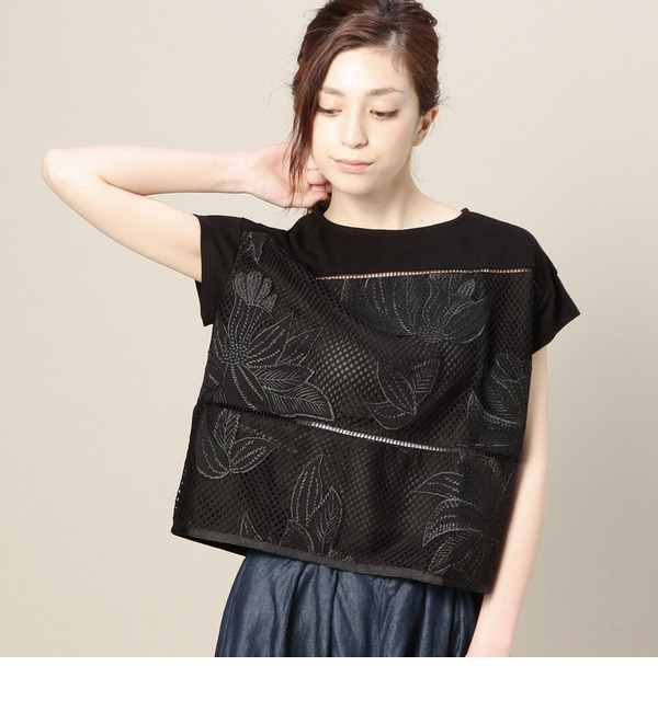 【店頭人気】(B.B)R50838-81DO EMBROIDERY TOPS
