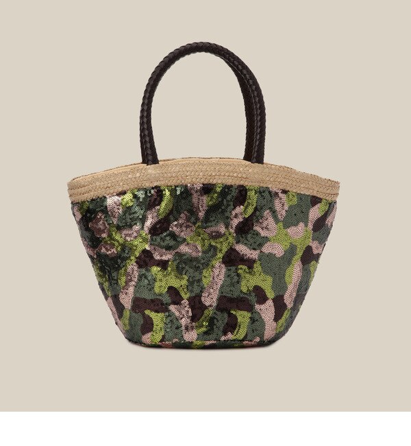 (LAIZHOU)XCJ29731 CAMO SEQUIN BASKET