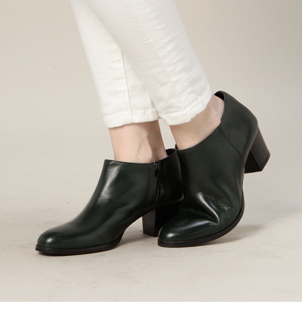 【ローズ バッド/ROSE BUD】 21 LTHR SIDE ZIP BOOTIE [送料無料]