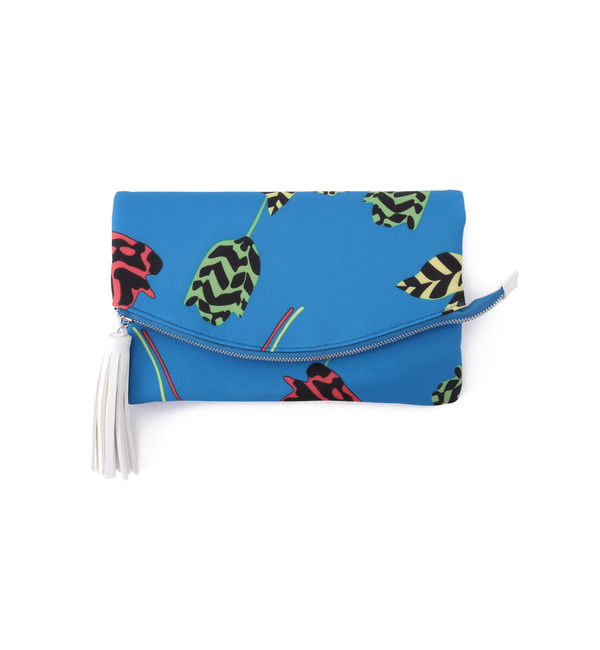 (TOP BEAUTY)EVS1409-7332A-1 PRINT CLUTCH BAG