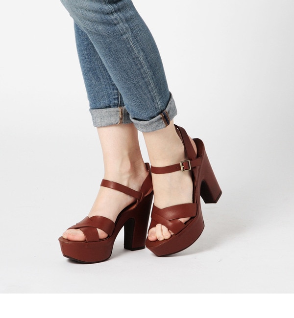 991-4037 ANKLE STRAP LEATHER SANDAL