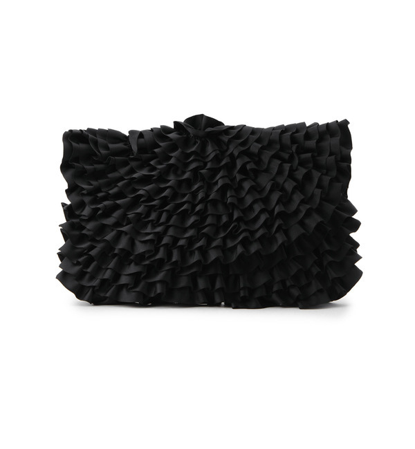 【ローズ バッド/ROSE BUD】 (LL ACCESSORIES)B783 FRILL CLUTCH BAG [送料無料]