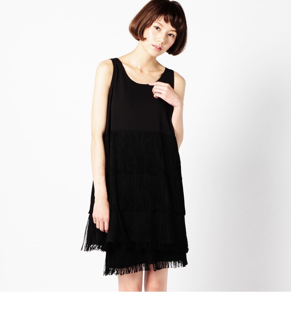 (P.P)R5151-662-2DO FRINGE TUNIC