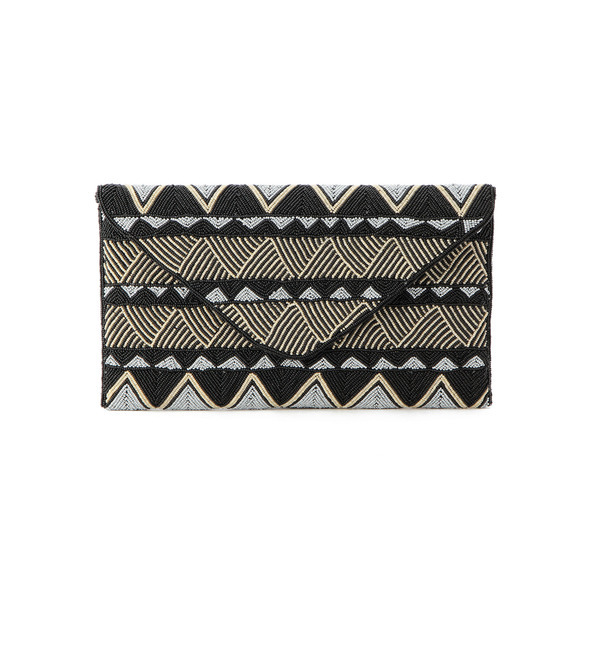 【ローズ バッド/ROSE BUD】 （SALUJA）SE004 BEADS WORK CLUTCH BAG [送料無料]