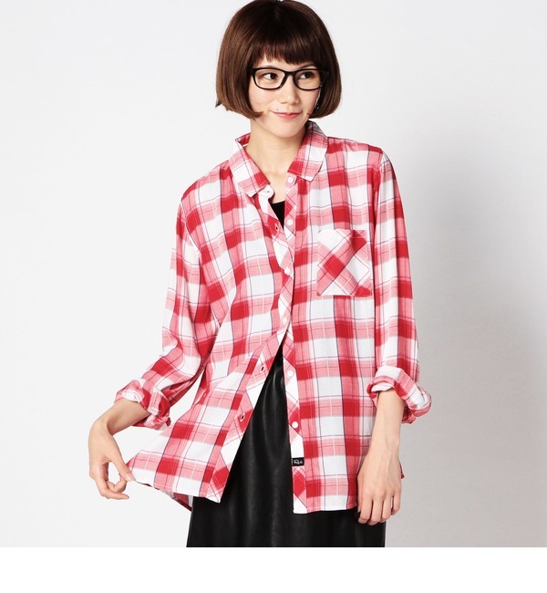 【ローズ バッド/ROSE BUD】 (RAILS)RW55799 ROCSI L/S SHIRT [送料無料]
