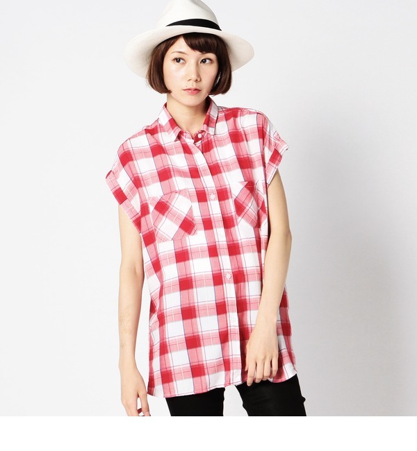 (RAILS)RW55725 BRITT NO SLV SHIRT