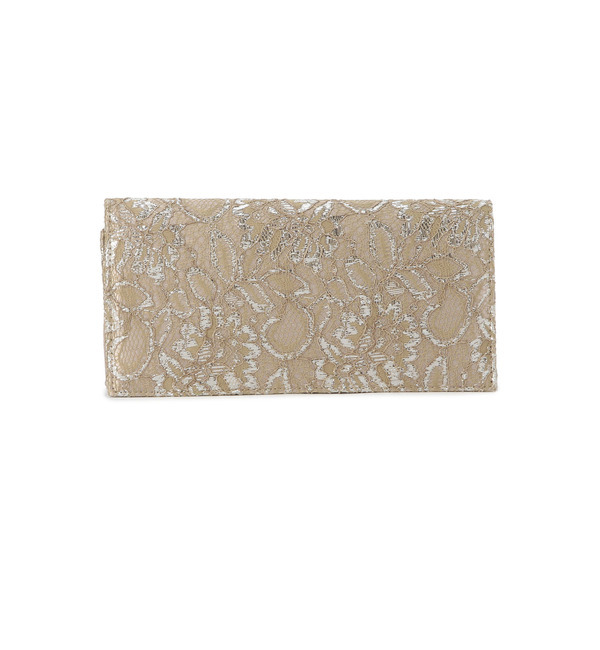 【ローズ バッド/ROSE BUD】 (LL ACCESSORIES)B455N FLOWER LACE CLUTCH BAG [送料無料]