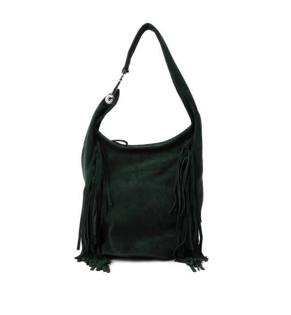 【ローズ バッド/ROSE BUD】 (NARDELLI)1905/FR SUEDE FRINGE SHOULDER BAG [送料無料]