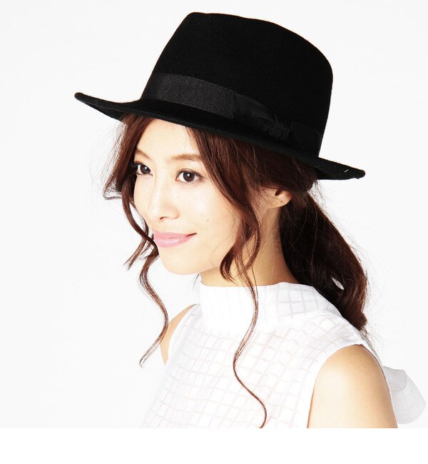 【ローズ バッド/ROSE BUD】 (HATS & DREAMS)43445/102 FELT HAT [送料無料]