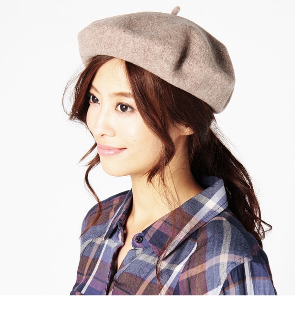 【ローズ バッド/ROSE BUD】 (ANYTRA)FLORA 11 WOOL BERET [送料無料]