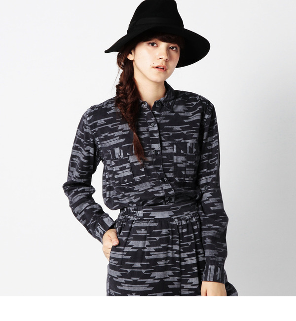 【ローズ バッド/ROSE BUD】 S-LSH-15201 L/S 2-PKT SHIRT [送料無料]