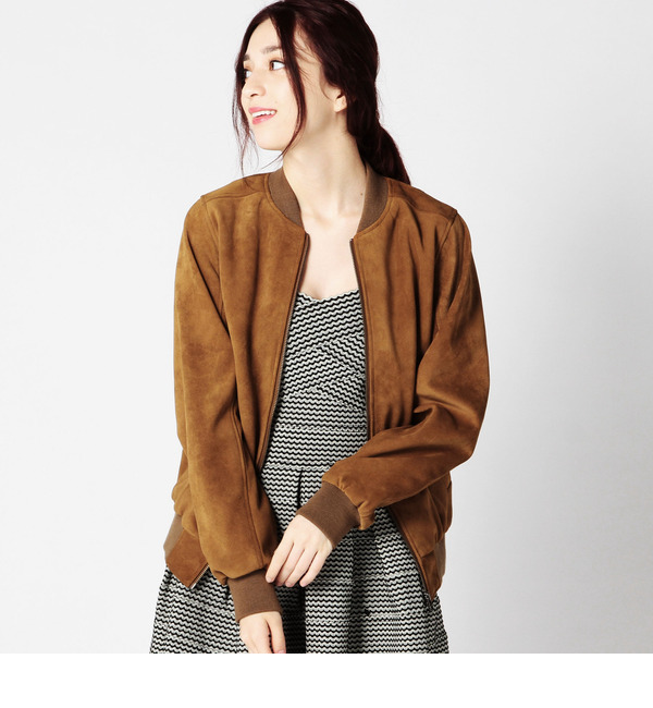 【ローズ バッド/ROSE BUD】 【カタログ掲載】LJ-15219 SUEDE B.B JACKET [送料無料]