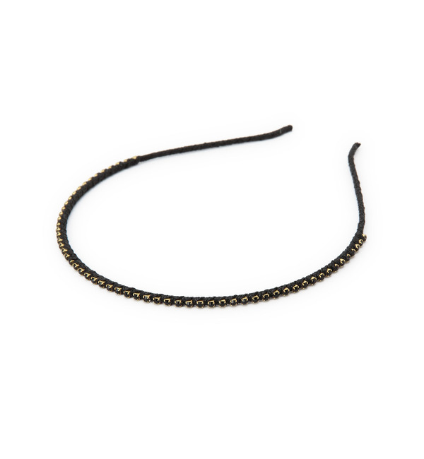 【ローズ バッド/ROSE BUD】 (LL ACCESSORIES)3XX1028 JEWEL NARROW KATYUSHA [3000円(税込)以上で送料無料]