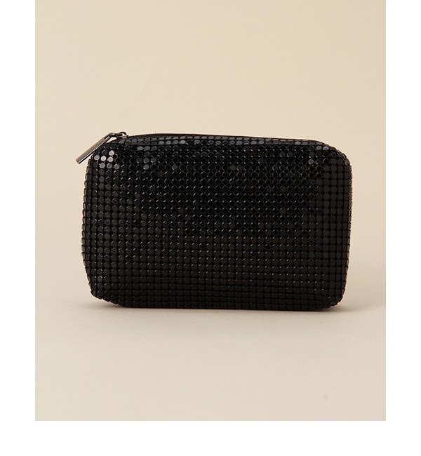 【ローズ バッド/ROSE BUD】 #10001 MESH METAL POUCH [3000円(税込)以上で送料無料]