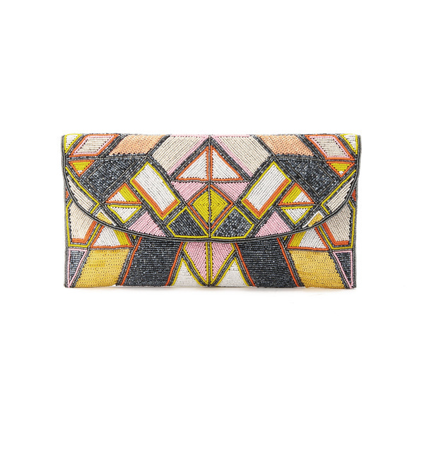 【ローズ バッド/ROSE BUD】 （SALUJA）SE137-4046 SEQUIN BEADE CLUTCH BAG [送料無料]