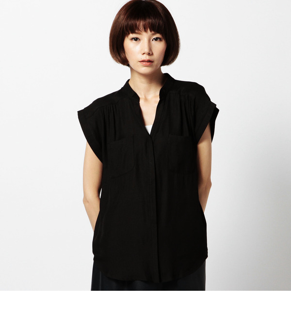 S-LSH-15202 2-PKT SLV.LESS SHIRT