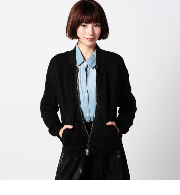 【ローズ バッド/ROSE BUD】 （D-ID）6F026603 MARTINS BOMBER [送料無料]