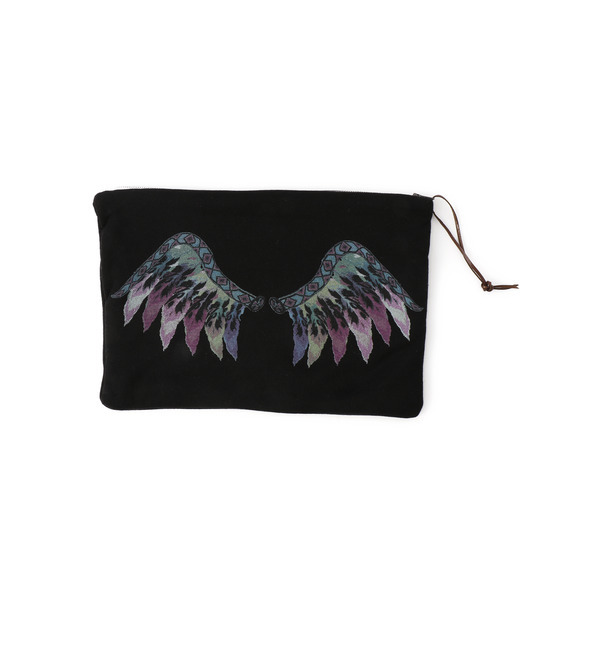 【ローズ バッド/ROSE BUD】 (UNKNOWNNO)07-123-CL-OS NAVAJO FEATHER SWEAT CLUTCH [送料無料]