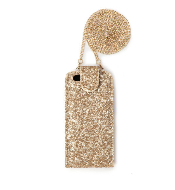 【ローズ バッド/ROSE BUD】 (LL ACCESSORIES)X086B(6G) GRITTER IPHONE CASE [送料無料]