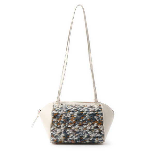 【ローズ バッド/ROSE BUD】 JXA14110-3 KNIT FRONT SMALL SQUARE BAG [送料無料]