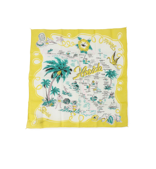 【ローズ バッド/ROSE BUD】 (BINDU-I)BBB-1312 FLORIDA BANDANA [3000円(税込)以上で送料無料]