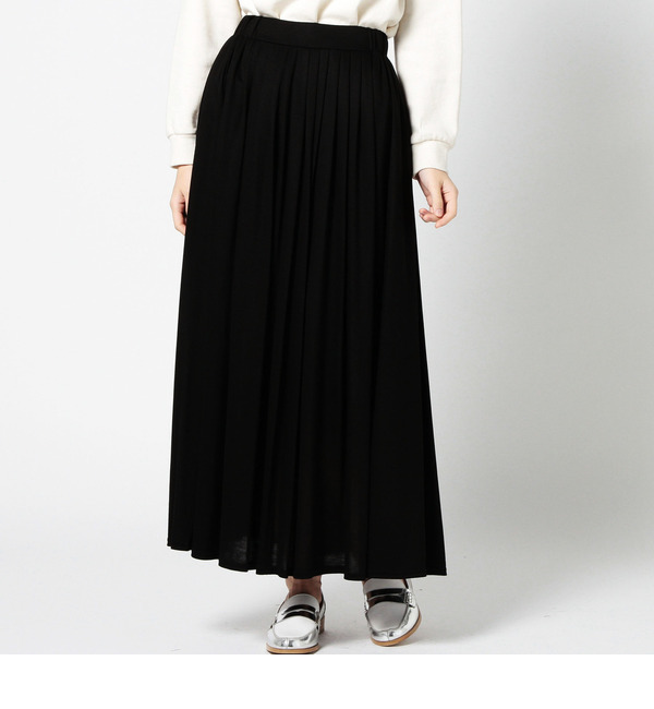【ローズ バッド/ROSE BUD】 (PARLMASEL/YD)L9689 TENCEL MAXI SKIRT [送料無料]