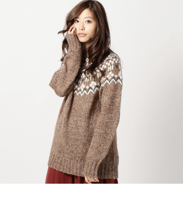 【ローズ バッド/ROSE BUD】 LK-15299 BIJOU RAGLAN/S P/O [送料無料]