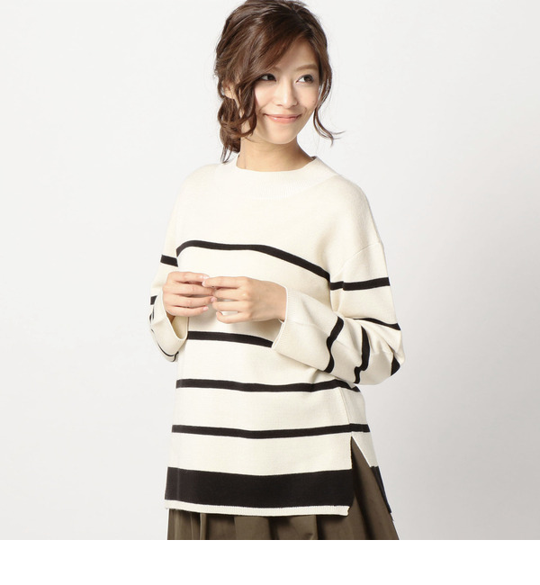 【ローズ バッド/ROSE BUD】 LK-15291 HI/N L/S TUNIC [送料無料]