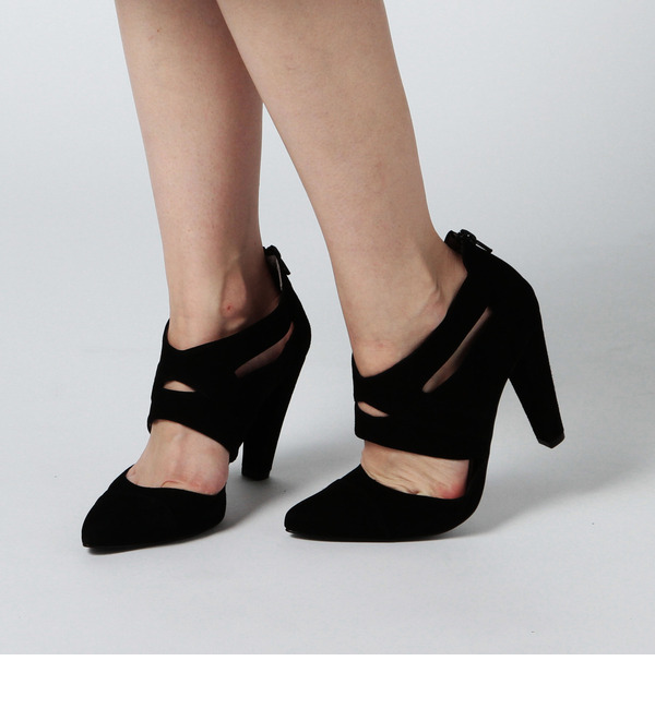 【ローズ バッド/ROSE BUD】 【カタログ掲載】32599 SUEDE HEEL BOOTIE [送料無料]