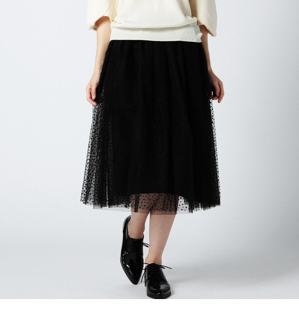 【ローズ バッド/ROSE BUD】 (P.P)R2252-201KK SKIRT [送料無料]