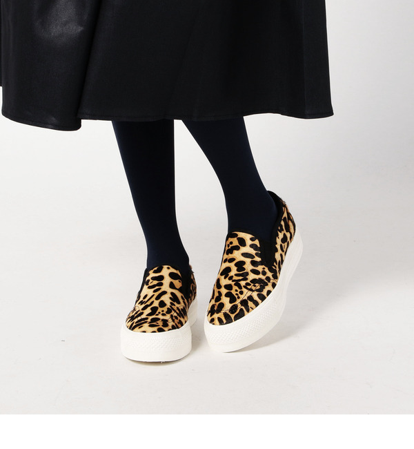 【ローズ バッド/ROSE BUD】 2952-VA8-1PONY HAIR DBLSOLE SNEAKER [送料無料]