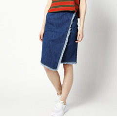 【ローズバッド/ROSEBUD】 【店頭人気】デニムラップスカート S-LSK-16112 [送料無料]