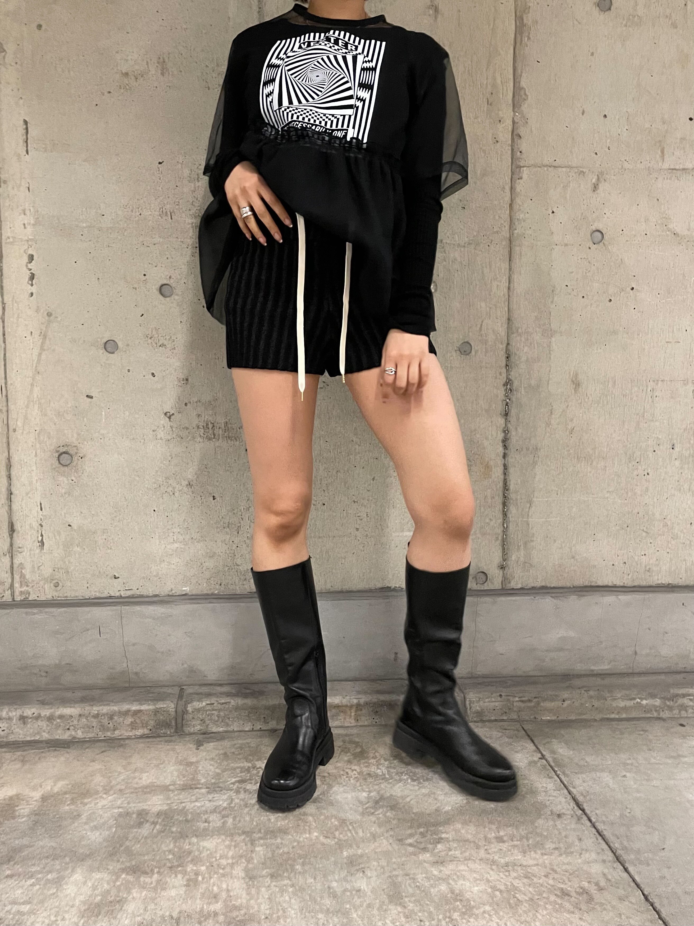 JUEMI】Contrast Knit Shorts|ROSEBUD(ローズバッド)の通販｜アイルミネ